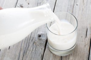 high fat milk can make you sweat excessively
